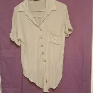 3/$20 bundle and save… 
Tan/beige button down